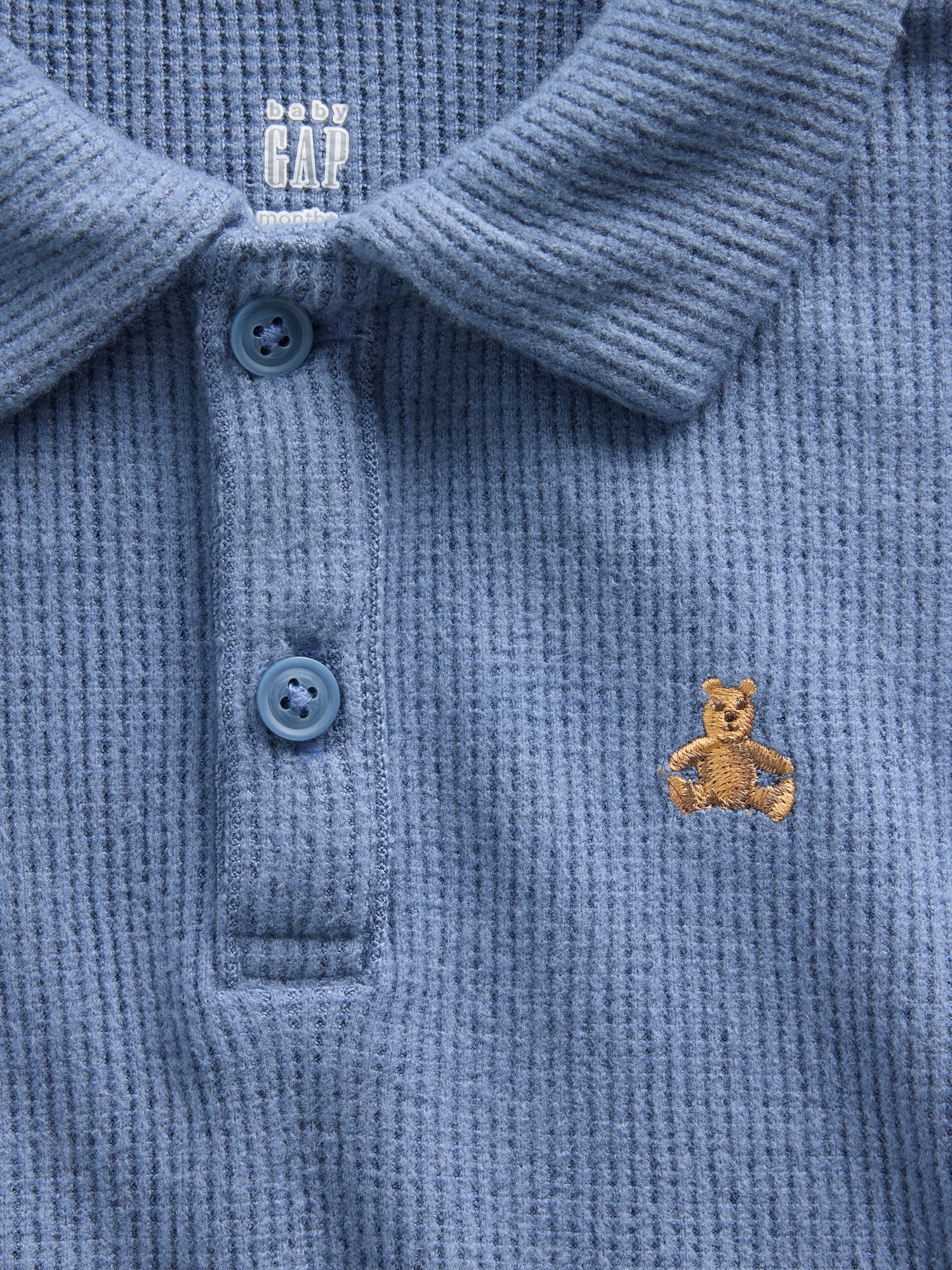 Gap Baby Softspun Waffle Polo Outfit Set — фото 2