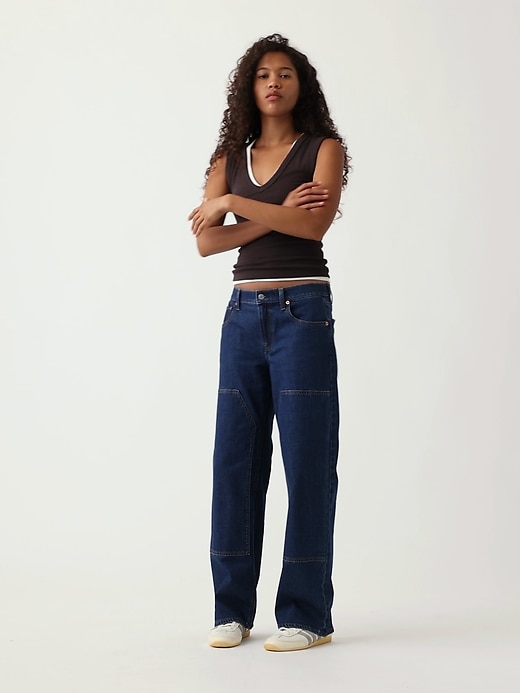 Low Rise Double-Knee '90s Loose Jeans | Gap