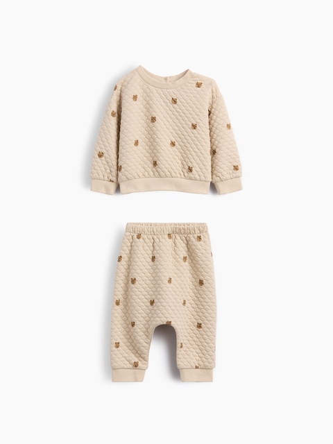 Baby Quilted Outfit Set