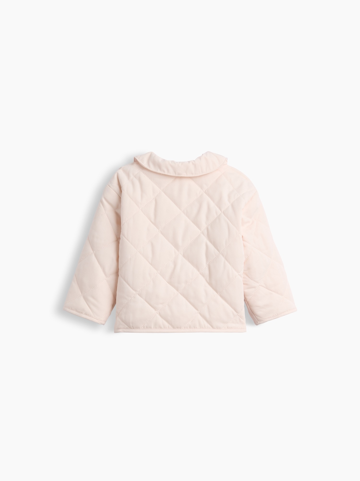 Куртка Gap Quilted Jacket для малышей, цвет: Розовый — фото 2