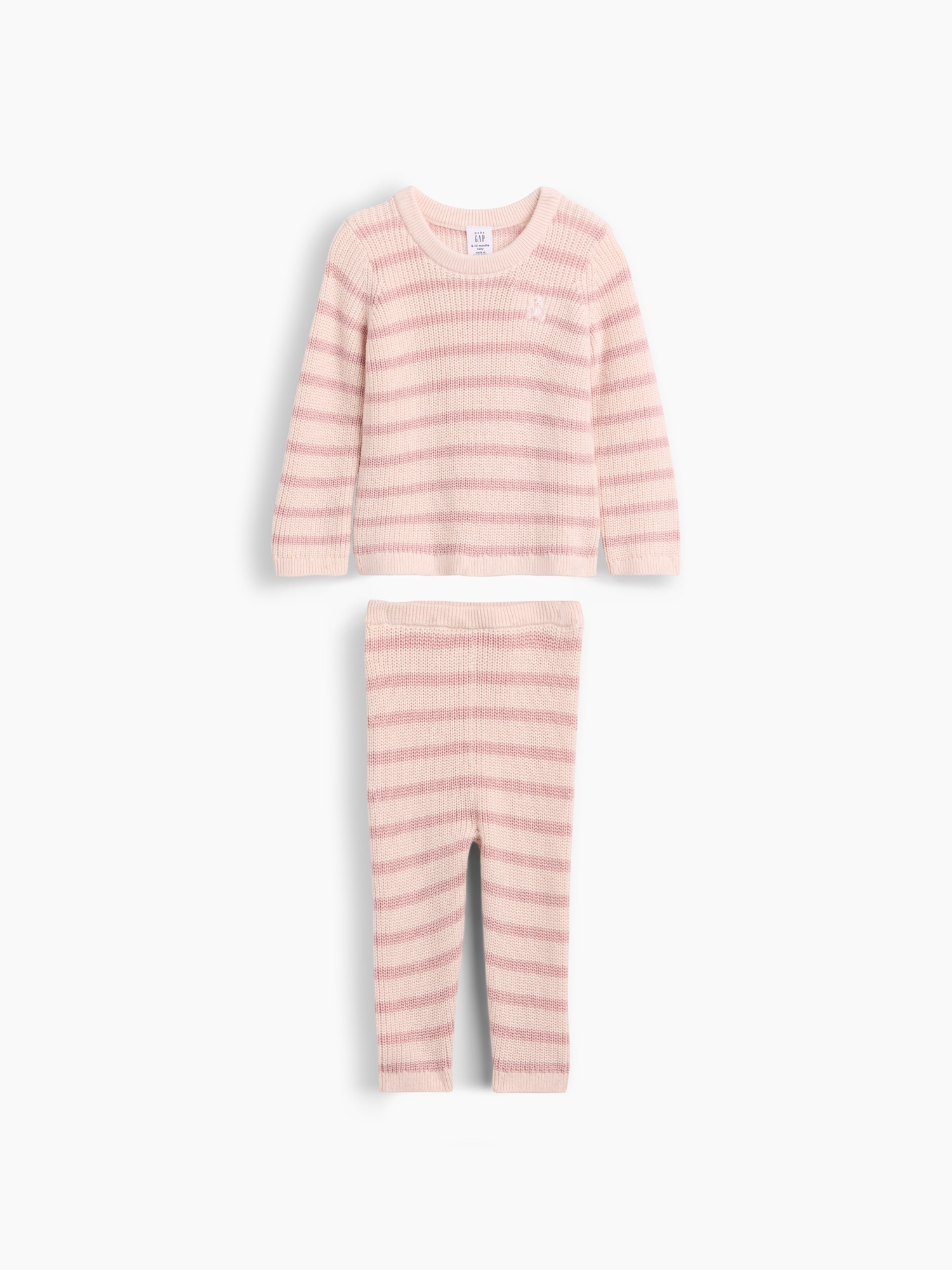 Baby Stripe Sweater Set