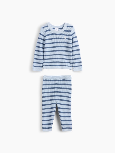Baby Stripe Sweater Set