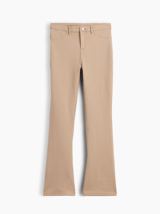 Image number 2 showing, Kids Uniform Ponte Flare Pants
