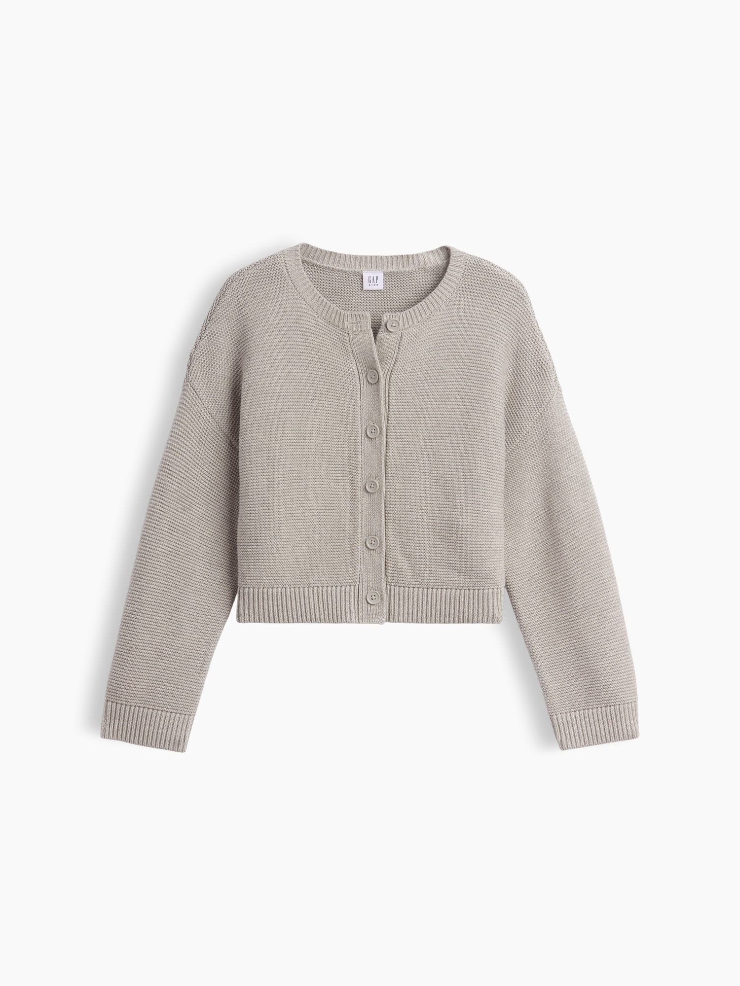 Kids Oversized Boxy Cardigan Sweater