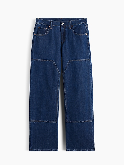 Image number 7 showing, Low Rise Double-Knee '90s Loose Jeans