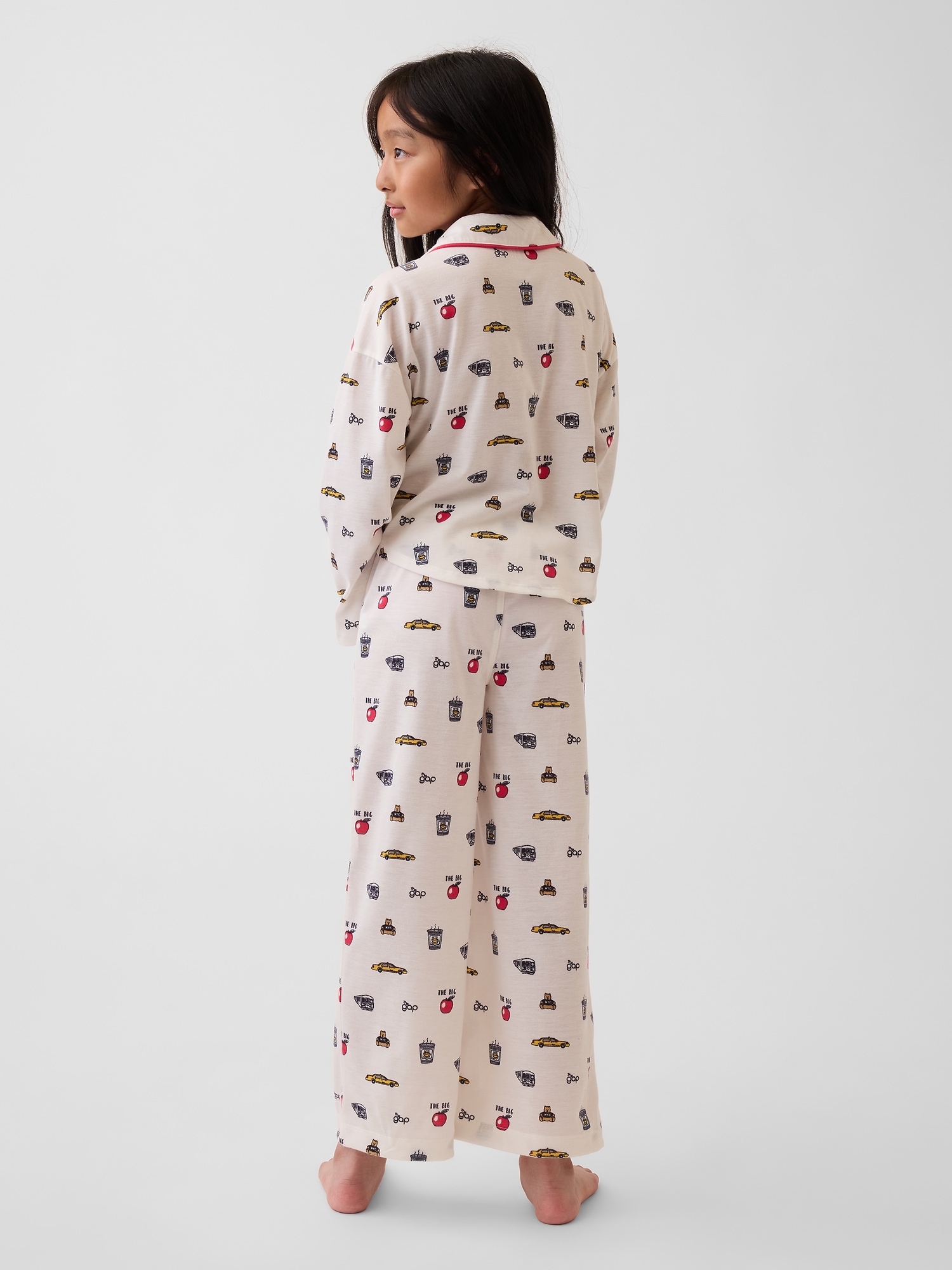 Kids Recycled Print PJ Set