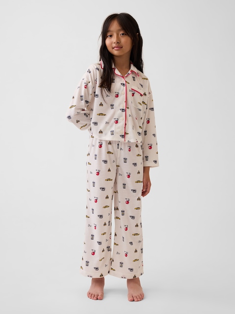 Kids Recycled Print PJ Set