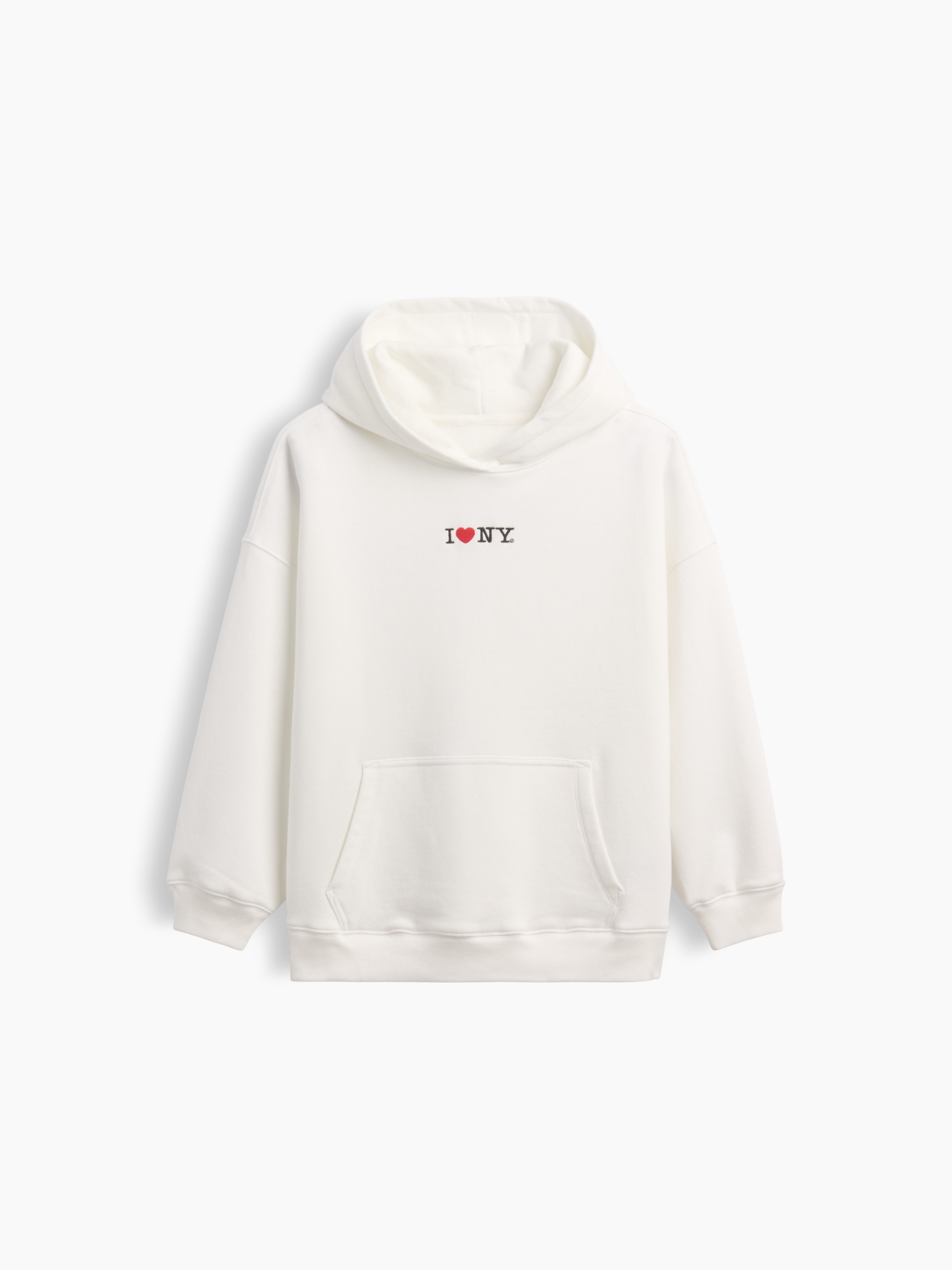 Kids VintageSoft Oversized I Heart NY Hoodie