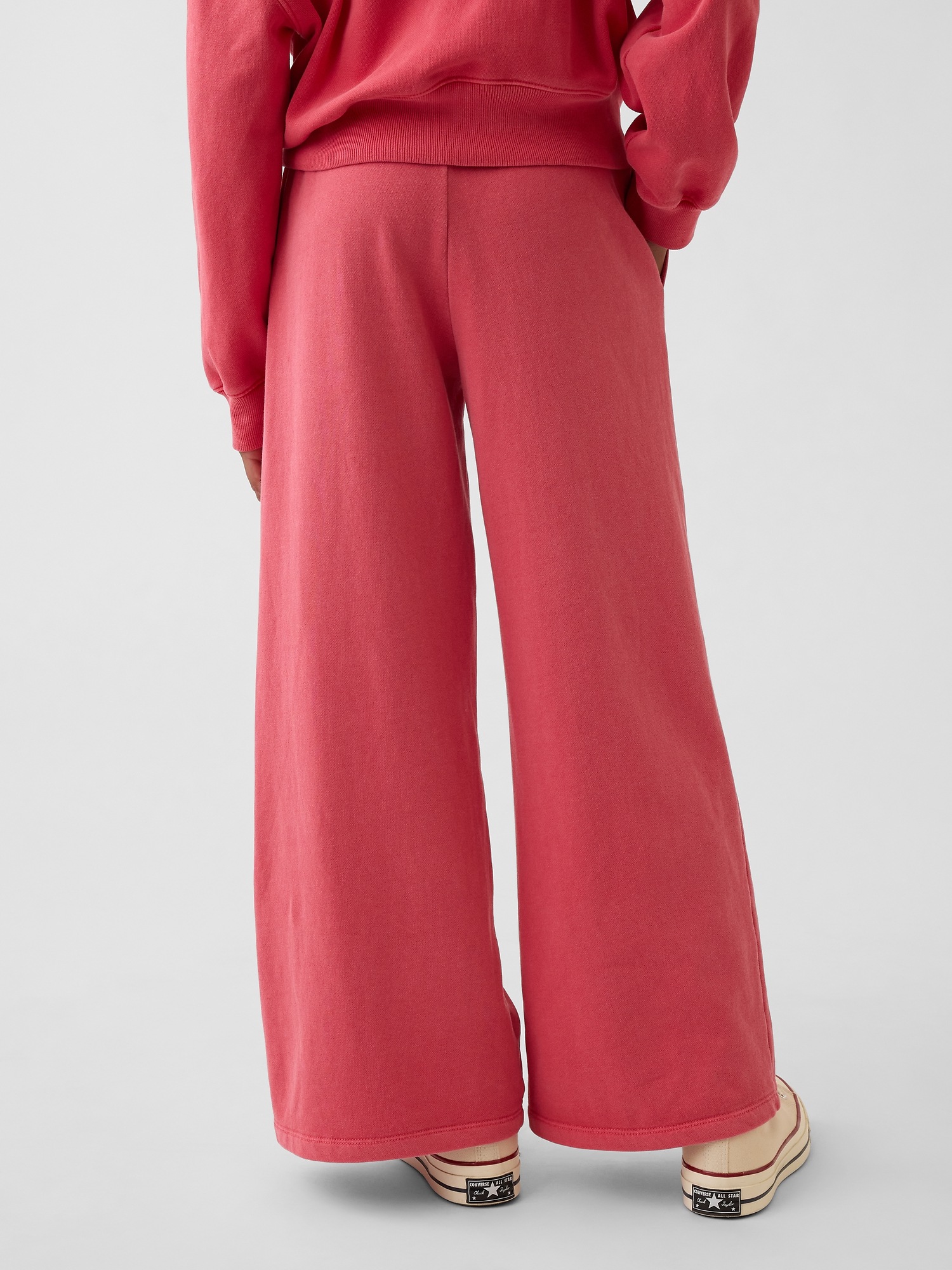 Детские свободные брюки-джоггеры Gap VintageSoft Terry — фото 4