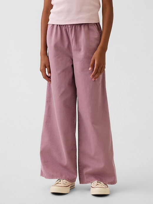 Image number 3 showing, Kids Easy Wide-Leg Utility Pants