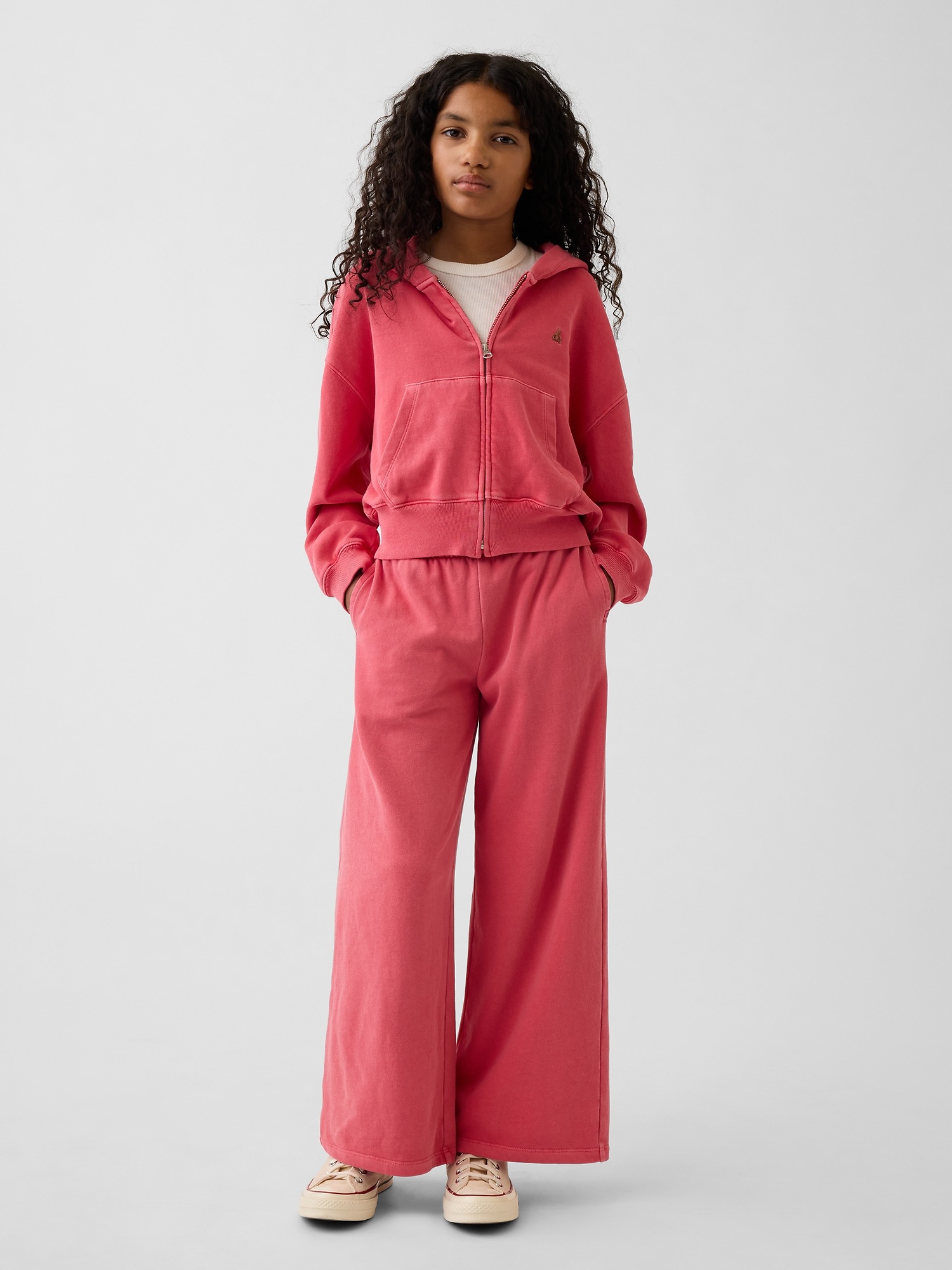 Детские свободные брюки-джоггеры Gap VintageSoft Terry