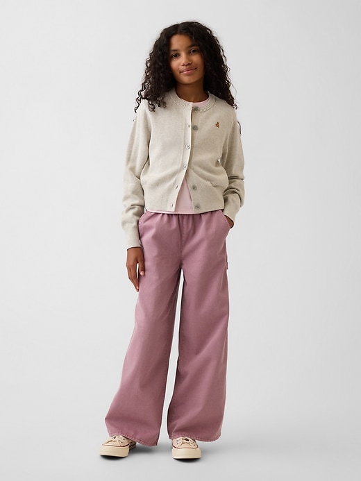 Image number 1 showing, Kids Easy Wide-Leg Utility Pants