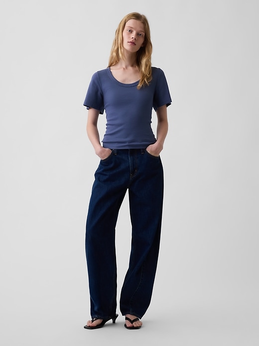 Image number 2 showing, Rib Scoop T-Shirt