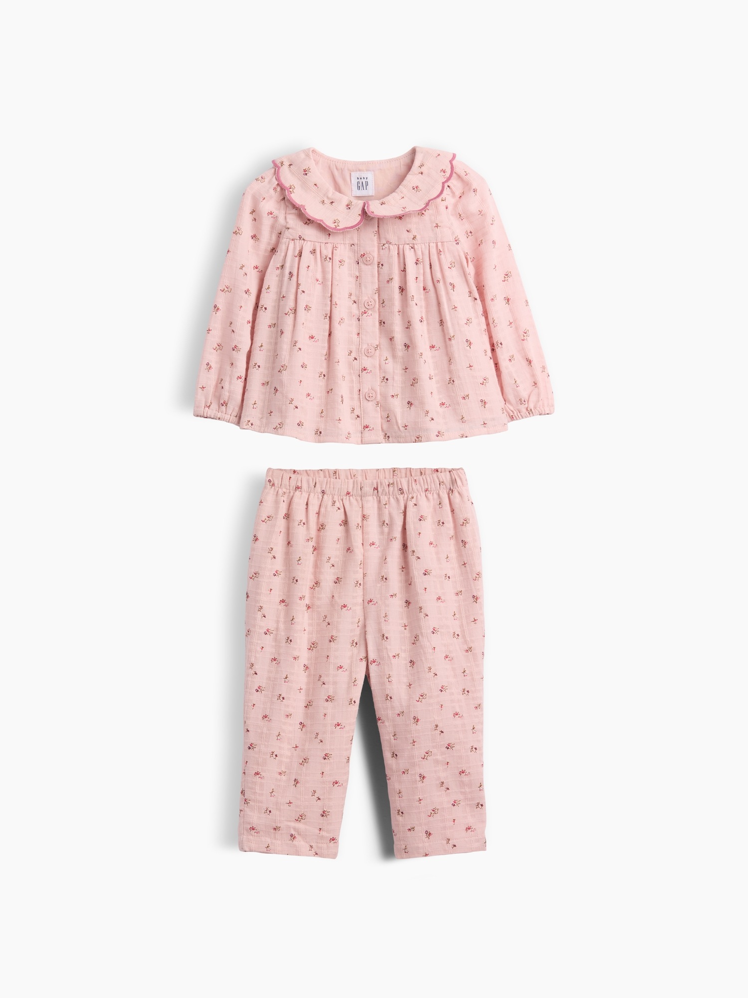 Gap Baby Floral Outfit Set