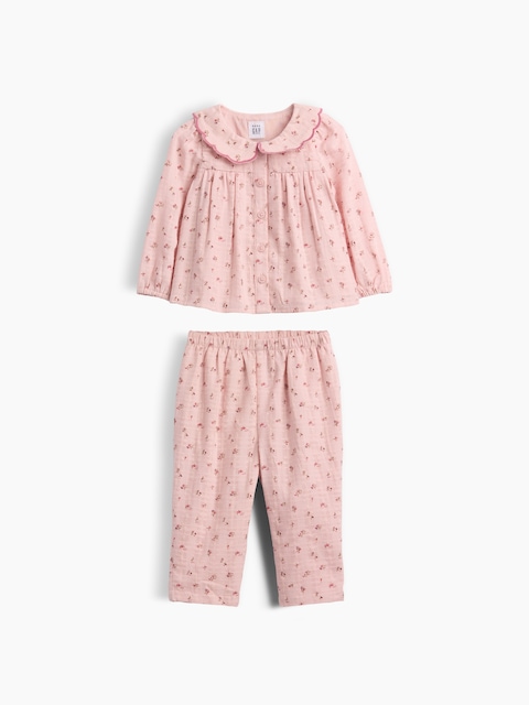 Baby Floral Outfit Set
