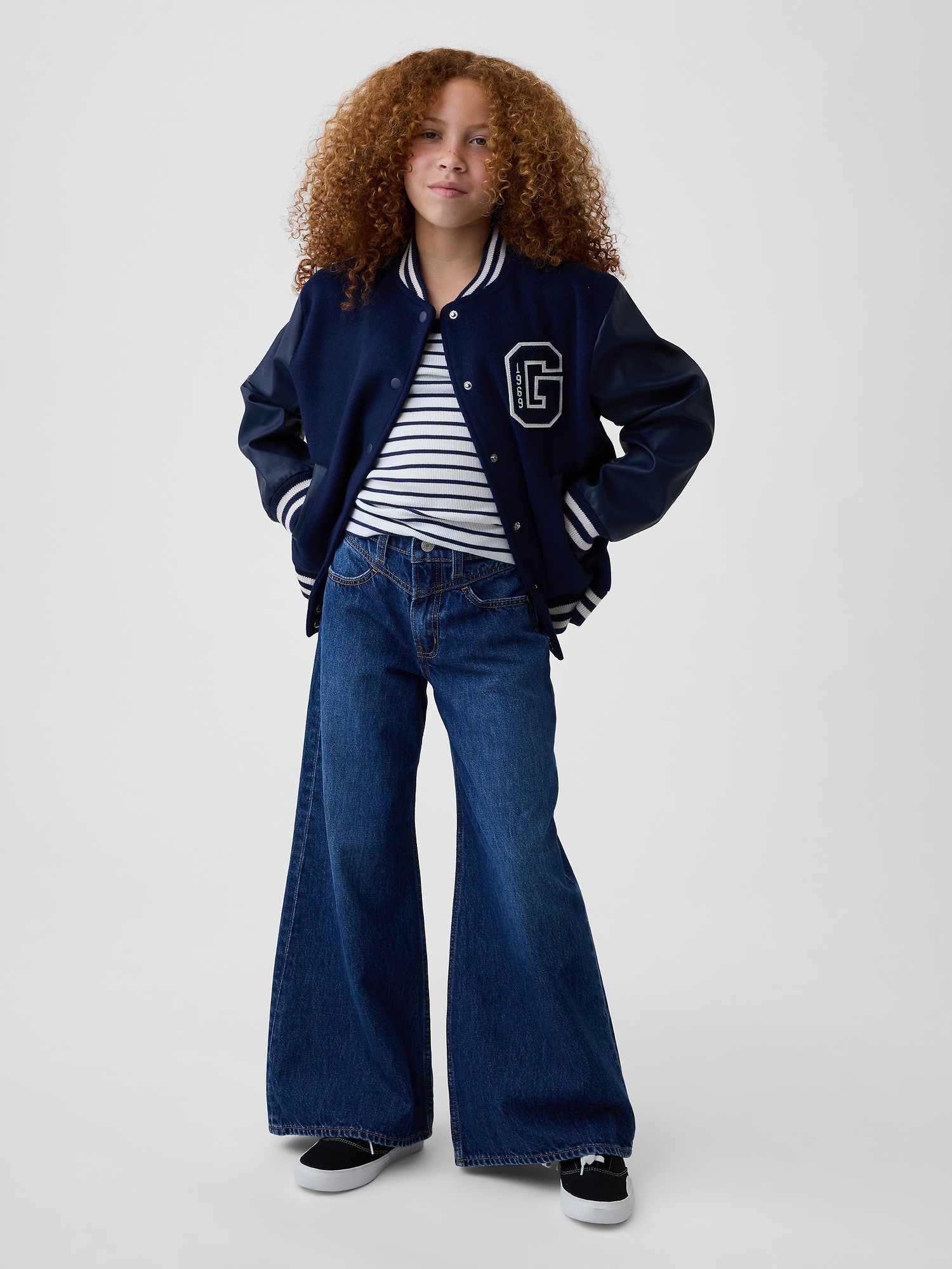 Детские джинсы Gap Kids Low Rise Front Yoke Baggy Jeans — фото 4