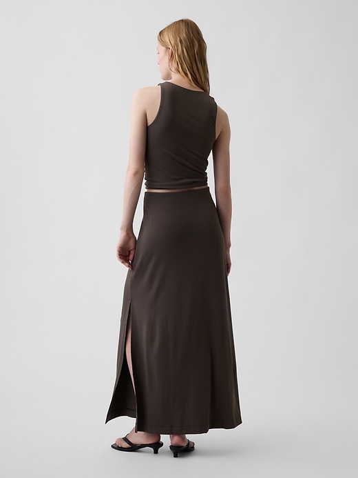 Image number 2 showing, Jersey Maxi Skirt