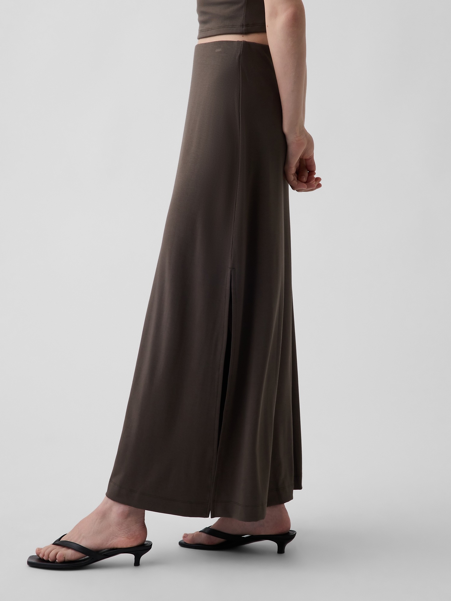 Gap Jersey Maxi Skirt — фото 3