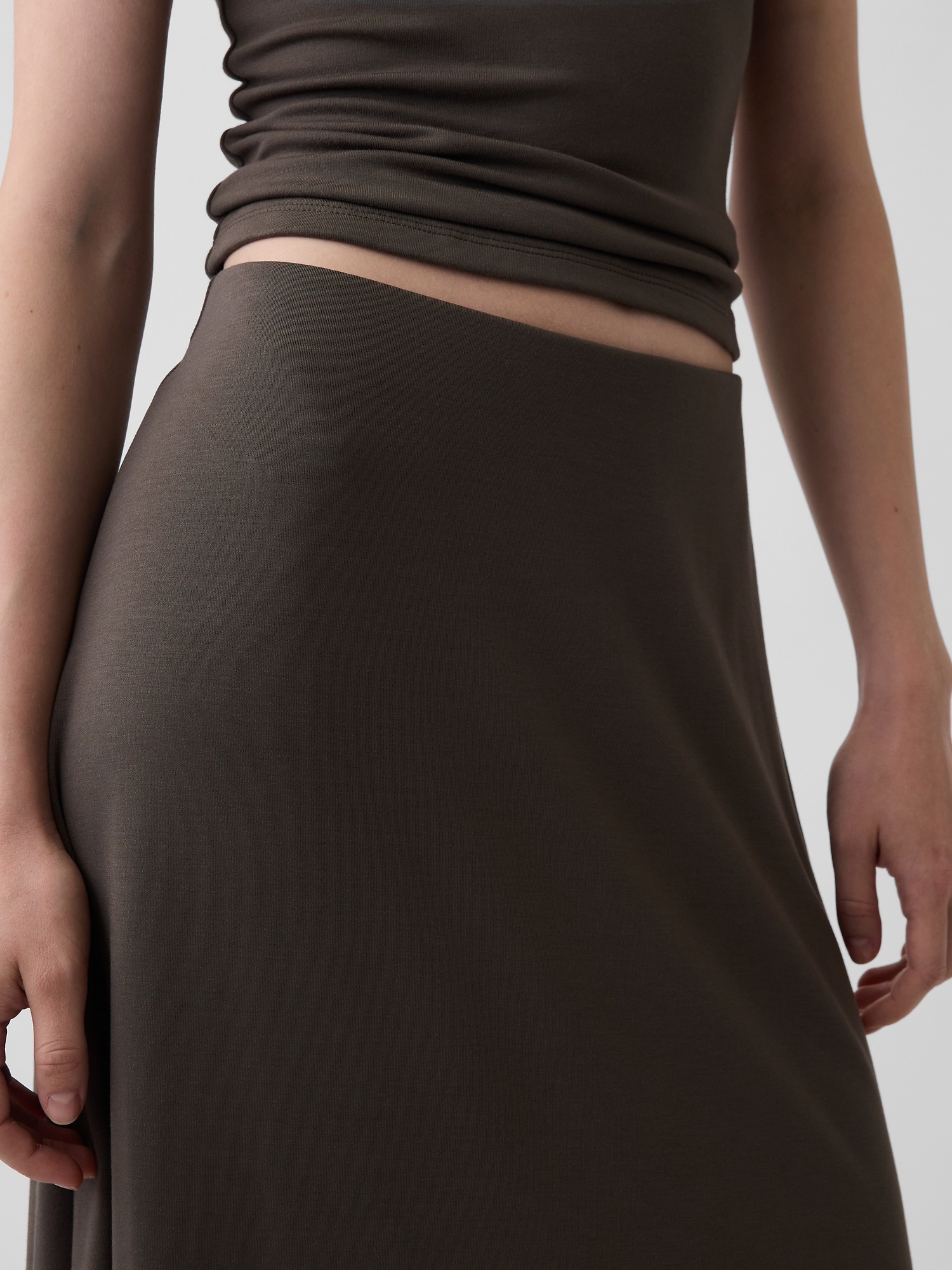 Gap Jersey Maxi Skirt — фото 4