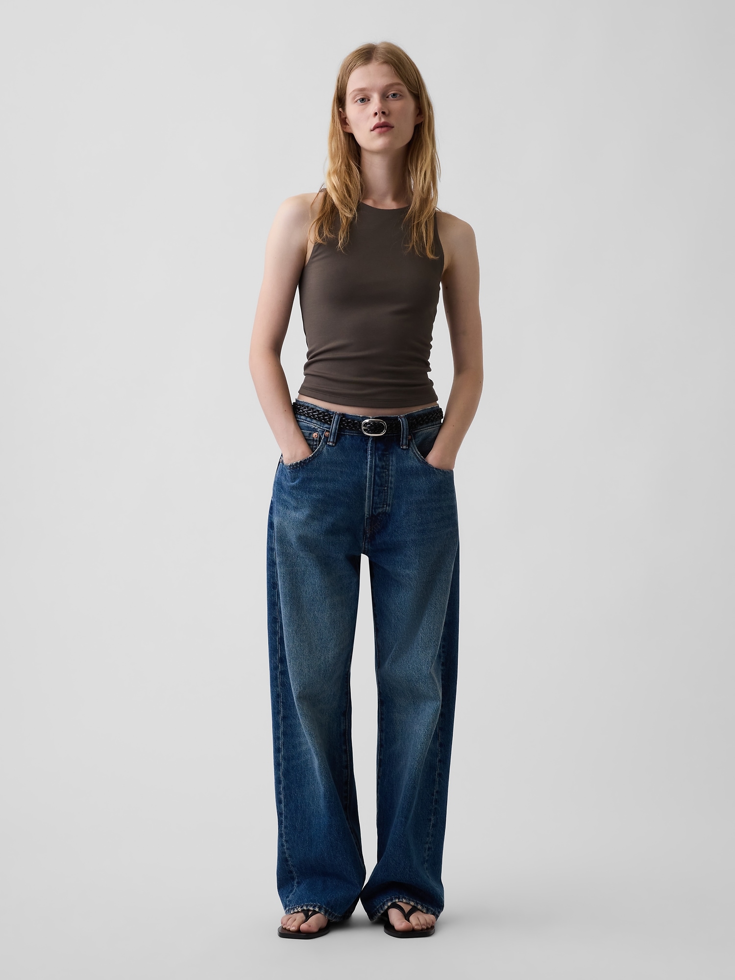 Jersey Crop Tank Top