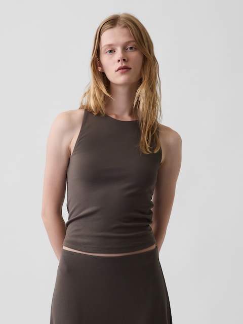 Jersey Crop Tank Top