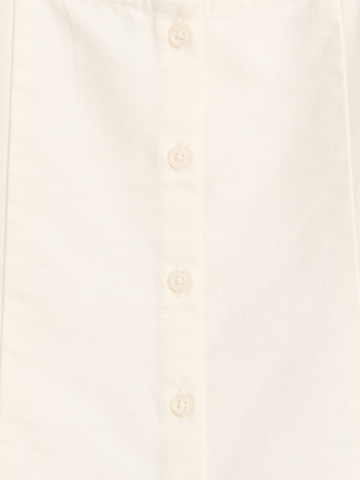 Image number 5 showing, Lace-Trim Button-Front Top