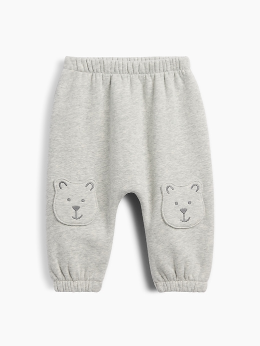 Image number 1 showing, Baby VintageSoft Brannan Bear Knee Patch Joggers