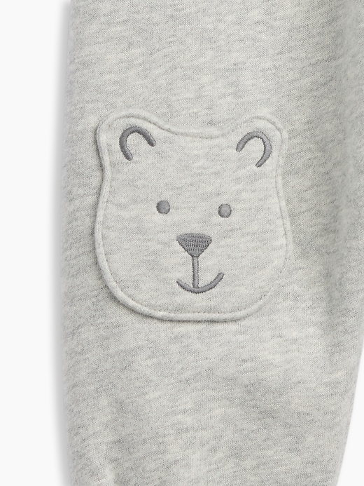 Image number 3 showing, Baby VintageSoft Brannan Bear Knee Patch Joggers