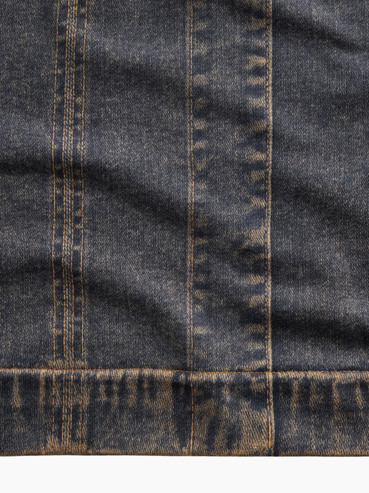 Женские платья Gap GapStudio Printed Denim Terry Dress — фото 5