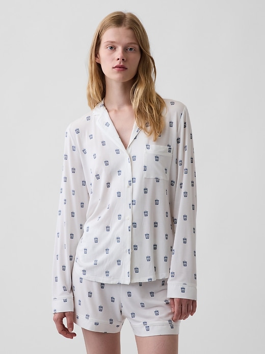 Image number 1 showing, Softest Modal PJ Top