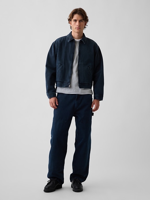 Image number 2 showing, Denim Boxy Workwear Jacket