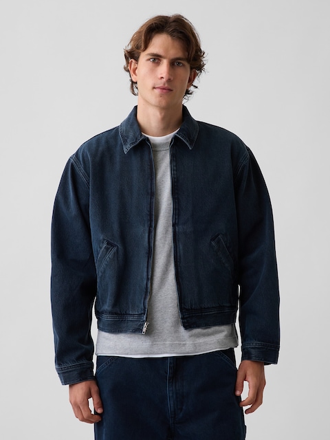 Denim Boxy Workwear Jacket