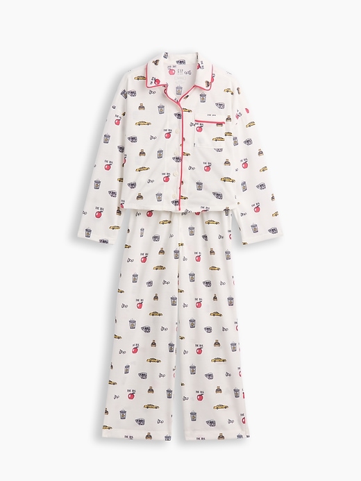 Image number 2 showing, Kids Recycled Print PJ Set