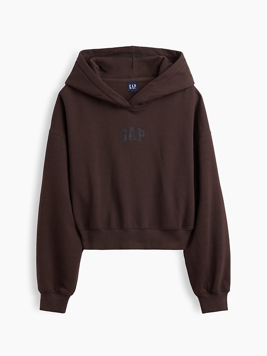 Image number 3 showing, VintageSoft Crop Logo Hoodie