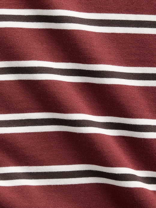 Image number 2 showing, Knit Oversized Crop T-Shirt
