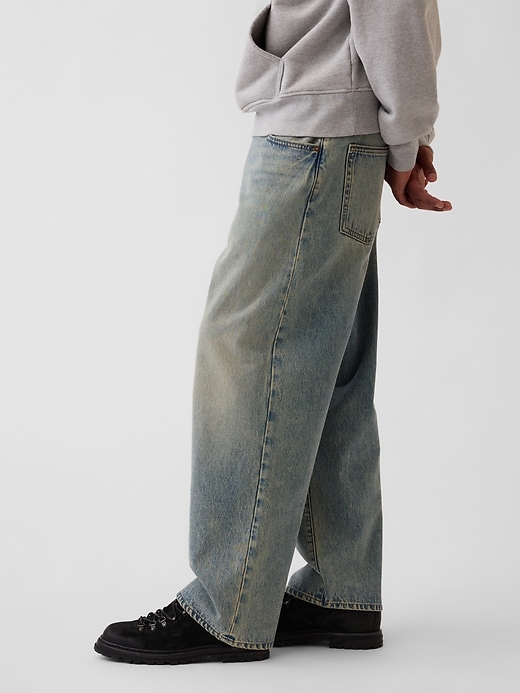 パンツ GAP Extra Baggy Rigid Denim Jeans 29x30 Extra Baggy Jeans | Gap