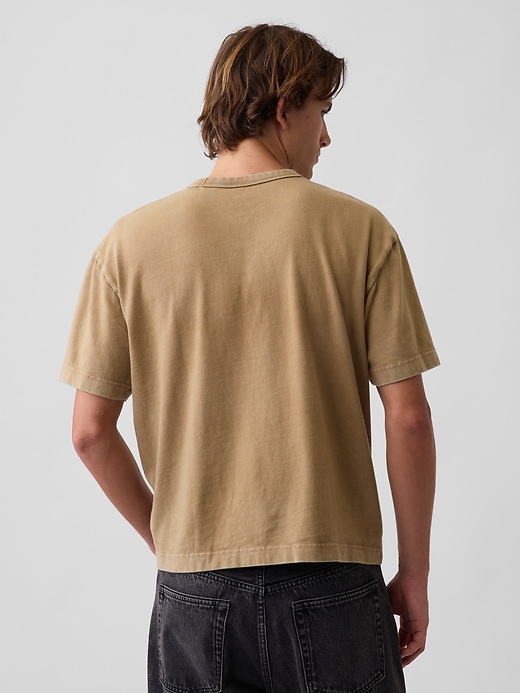 Image number 3 showing, Adult Heavyweight Crop T-Shirt