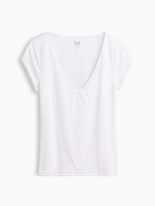 Image number 2 showing, CloseKnit Jersey V-Neck T-Shirt