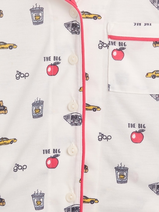Image number 4 showing, Kids Recycled Print PJ Set