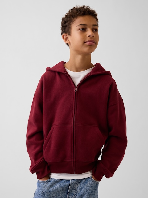 Kids VintageSoft Relaxed Zip Hoodie