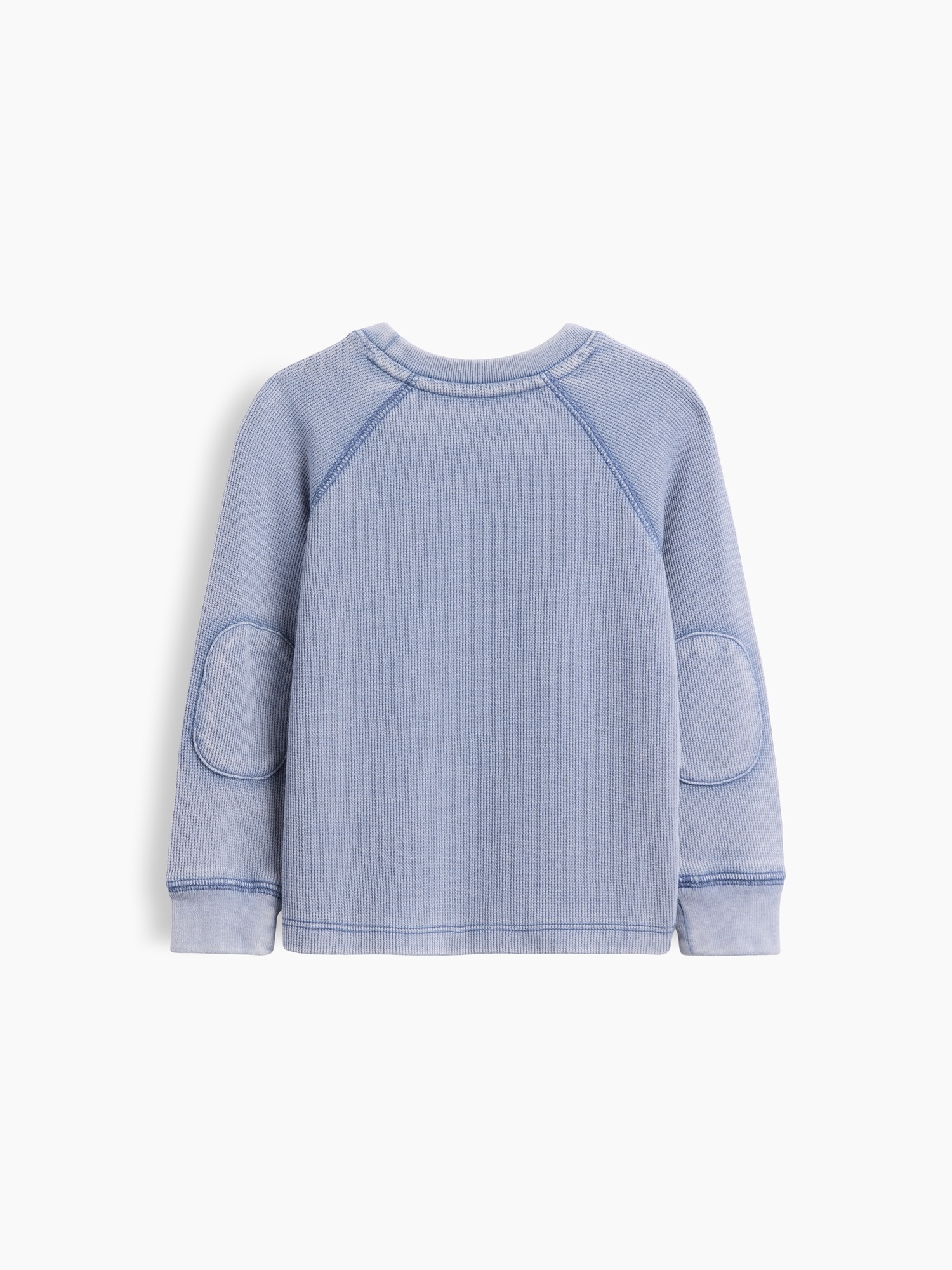 Футболка Gap Textured Crewneck T-Shirt для малышей, цвет: Синий — фото 2