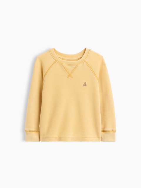 Baby & Toddler Textured Crewneck T-Shirt