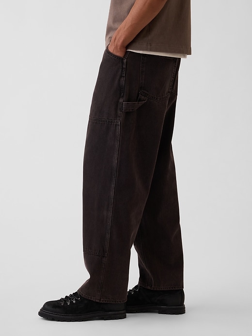 Image number 3 showing, Baggy Double-Knee Carpenter Jeans