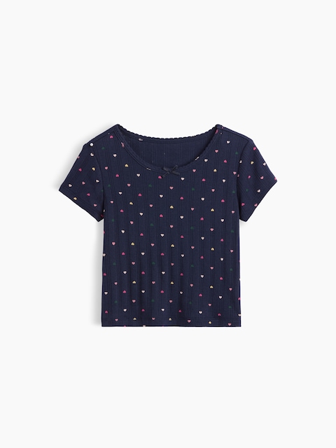 Baby & Toddler Pointelle Rib T-Shirt