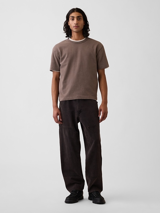 Image number 1 showing, Baggy Double-Knee Carpenter Jeans