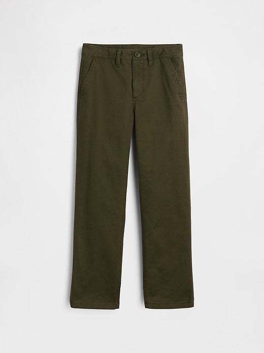 Image number 2 showing, Kids Modern Uniform Loose Khakis