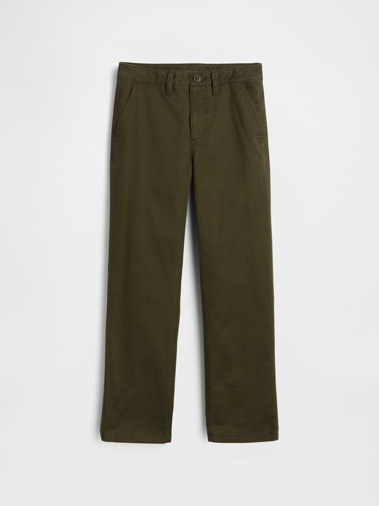 Kids Modern Uniform Loose Khakis
