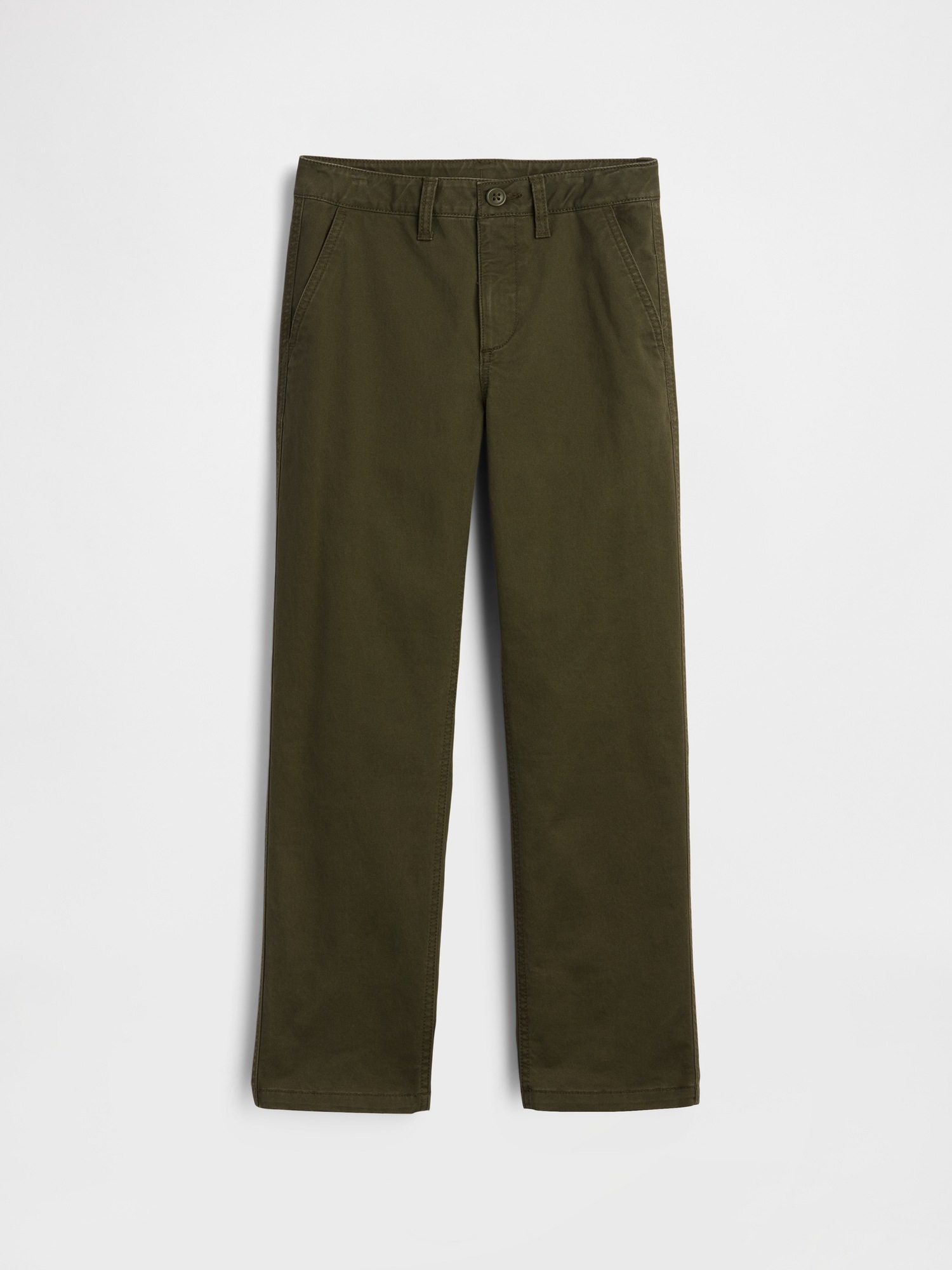 Детские брюки Gap Kids Modern Uniform Loose Khakis — фото 2