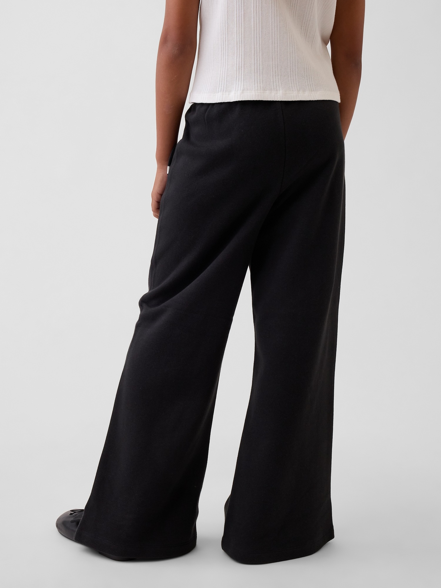 Детские брюки Gap Kids VintageSoft Relaxed Flare Sweatpants — фото 4
