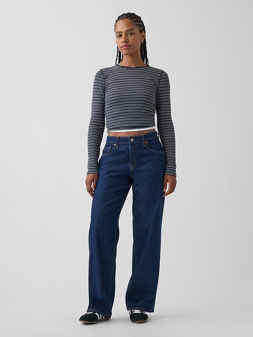 Image number 1 showing, Curvy Low Rise '90s Loose Jeans